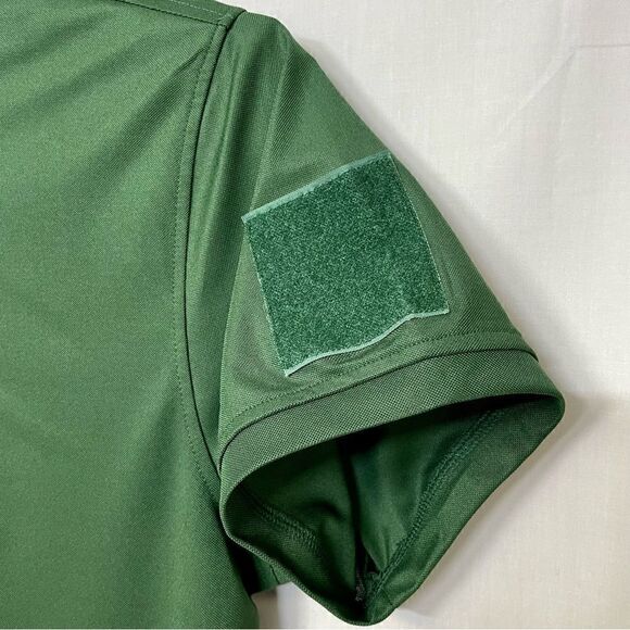 Outsideca‎ Tactical Shirt Mens 2XLHook & Loop Sleeve Patch Solid Green Shooting - Picture 5 of 15